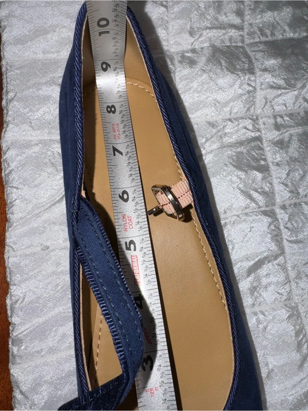 J.Crew Girls' Navy Blue Mary Jane Flats BS619 K6 9.5